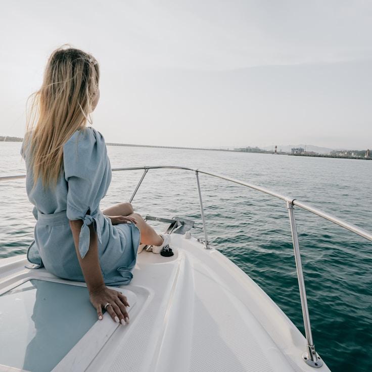 Business retreat on yacht